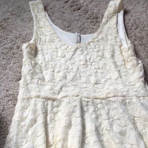 Paper Crane peplum tank